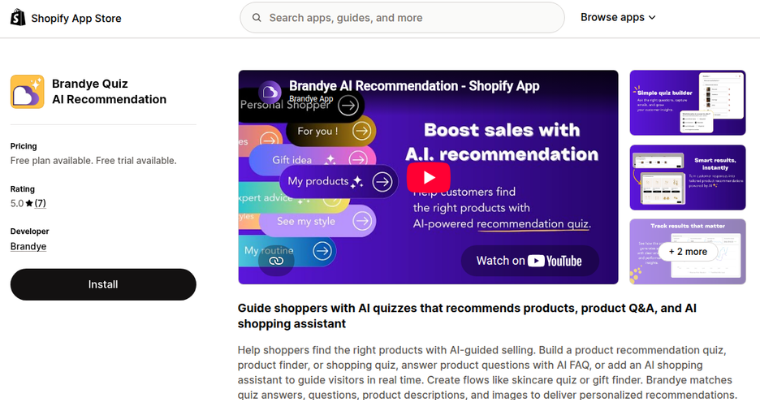 brandye-quiz-ai-recommendation-shopify
