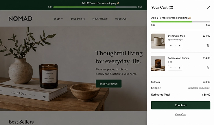 dynamic-free-shipping-bar-cart-drawer-example