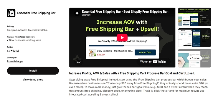essential-free-shipping-bar-shopify-app