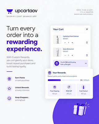 free shipping bar and free gift
