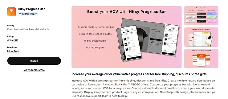 hitsy-progress-bar-shopify-app