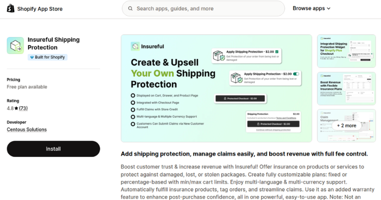 insureful-shipping-protection-shopify-app