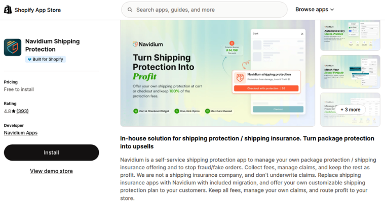 navidium-shipping-protection-shopify-app