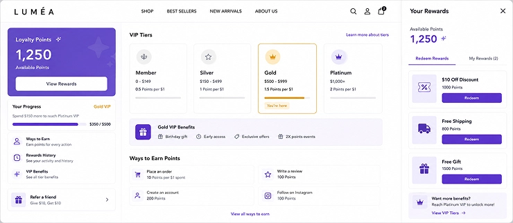 shopify-loyalty-points-vip-tier-rewards