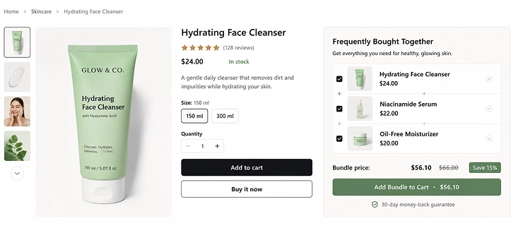shopify-product-bundling-frequently-bought-together