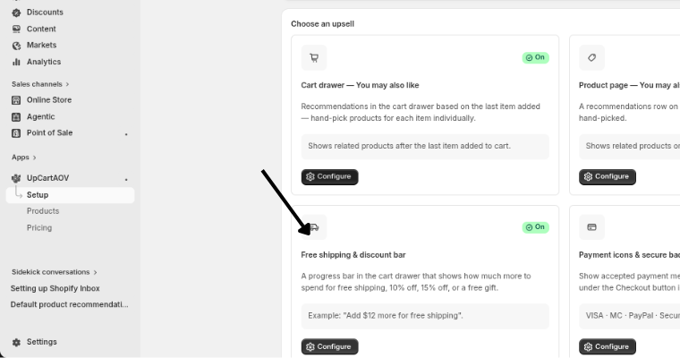 upcartaov-offer-type-selection
